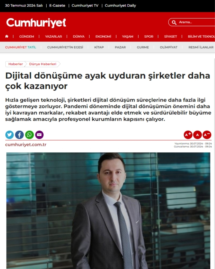 CUMHURİYET GAZETESİ UMUT UYSAL OPTİMAL AJANS
