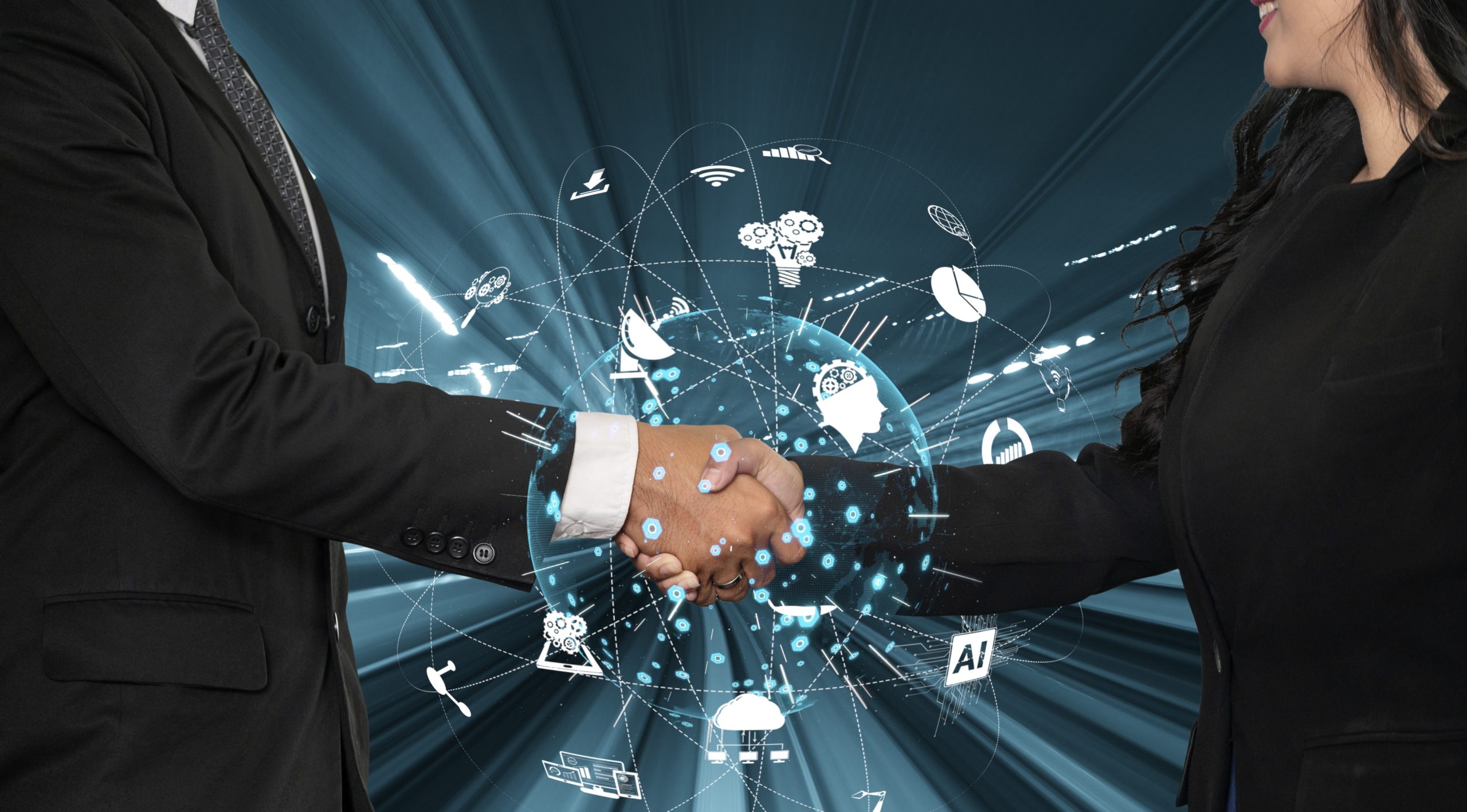 Advanced communication and global internet network connection in smart city